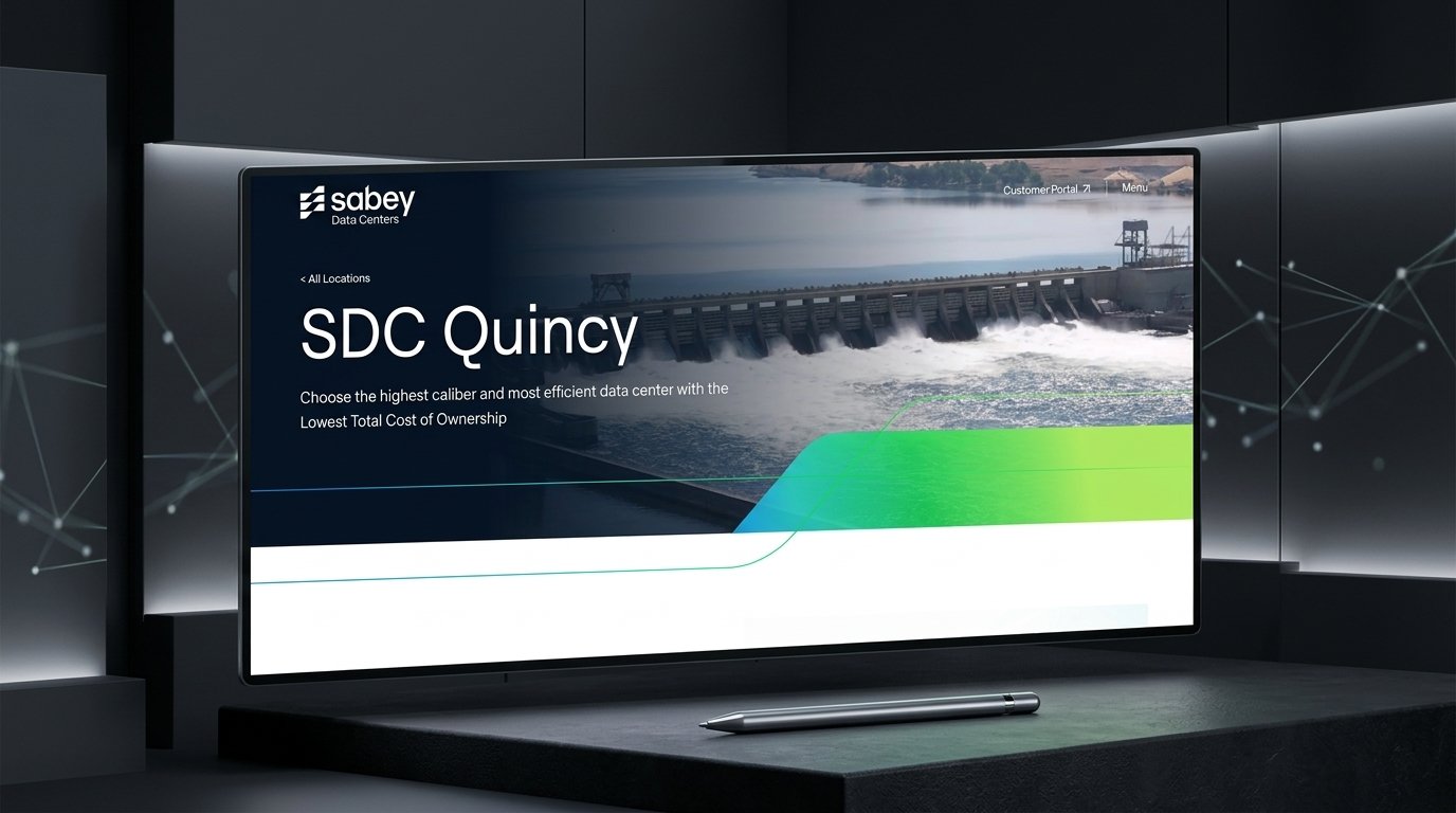 SDC Quincy Data Centers website