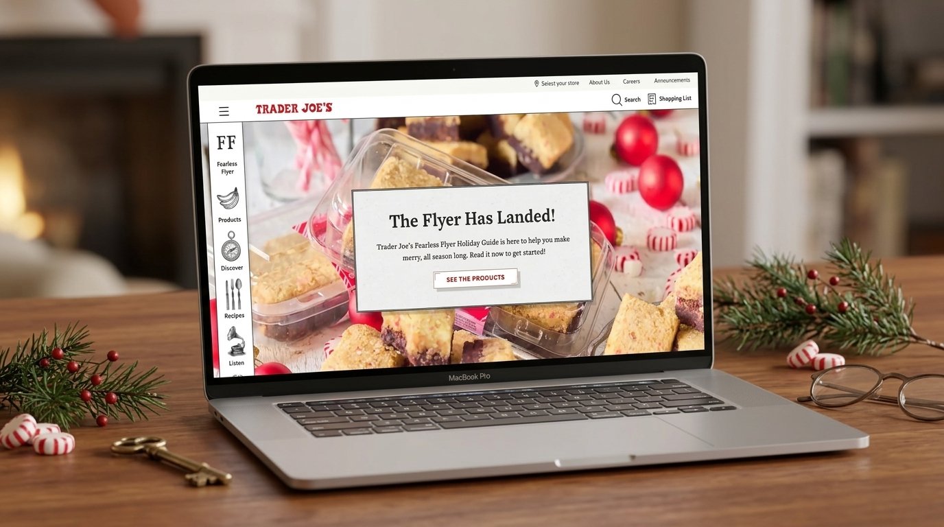 Trader Joe's website