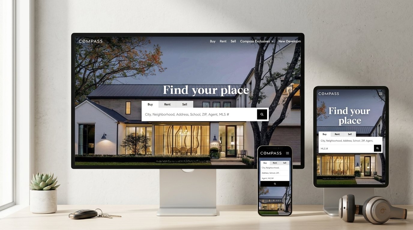 Compass Real Estate website